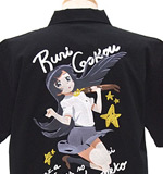 黒猫刺繍ワークシャツ2013MODEL
